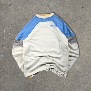 Y2K Ecko Unltd White Blue Long Sleeve T-Shirt XL Retro Hip Hop Baggy Cotton Tee